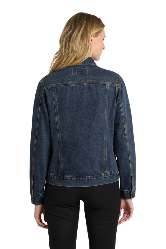 Port Authority Women's Denim Jacket. L7620