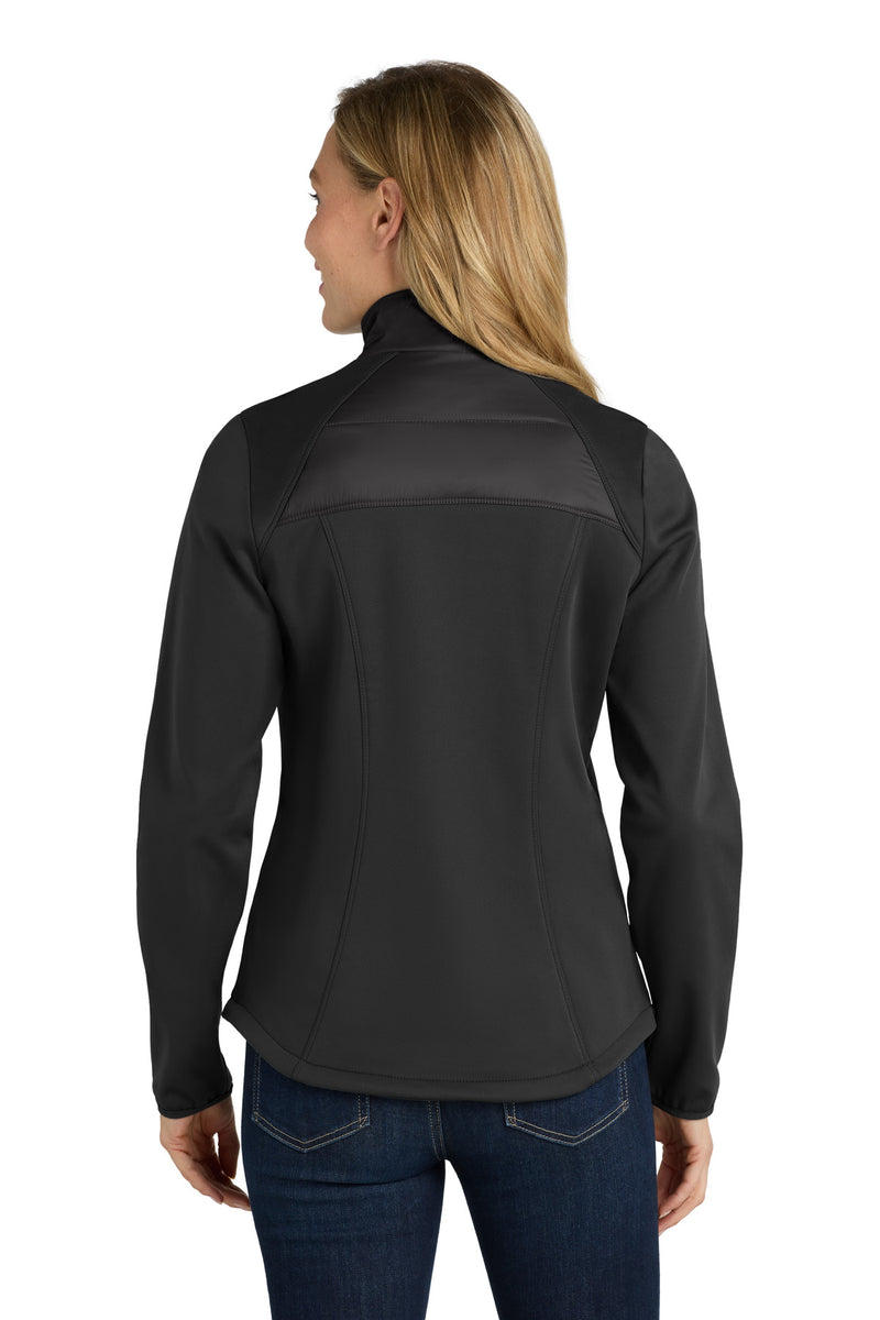 Load image into Gallery viewer, Port Authority Women&#39;s Hybrid Soft Shell Jacket. L787
