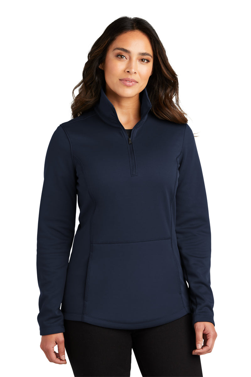 Load image into Gallery viewer, Port Authority Women&#39;s Smooth Fleece 1/4-Zip L804
