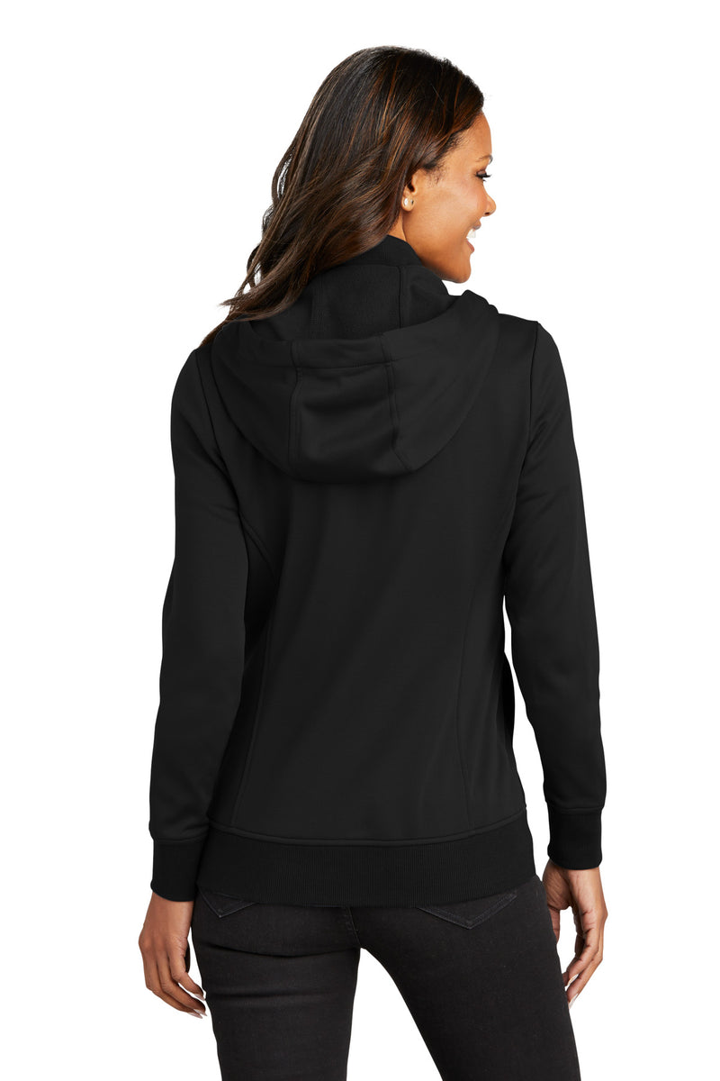 Load image into Gallery viewer, Port Authority Women&#39;s Smooth Fleece Hooded Jacket L814
