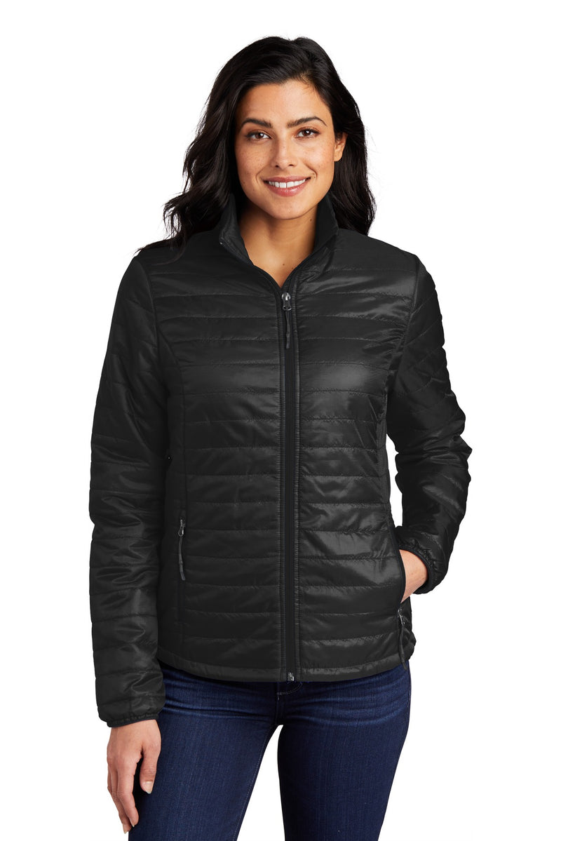 Load image into Gallery viewer, Port Authority Women&#39;s Packable Puffy Jacket L850
