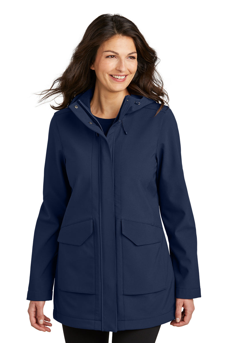 Load image into Gallery viewer, Port Authority Women&#39;s Collective Outer Soft Shell Parka L919
