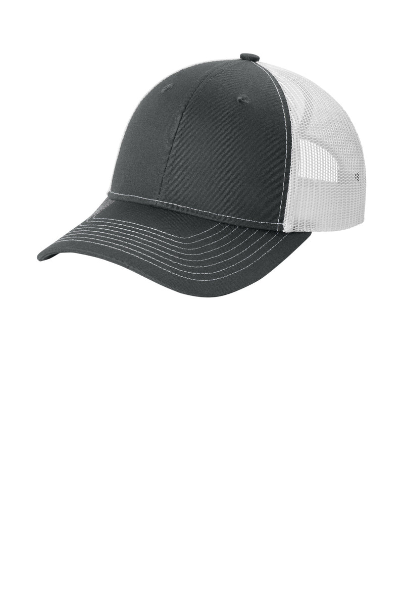 Load image into Gallery viewer, Port Authority Snapback Ponytail Trucker Cap LC111
