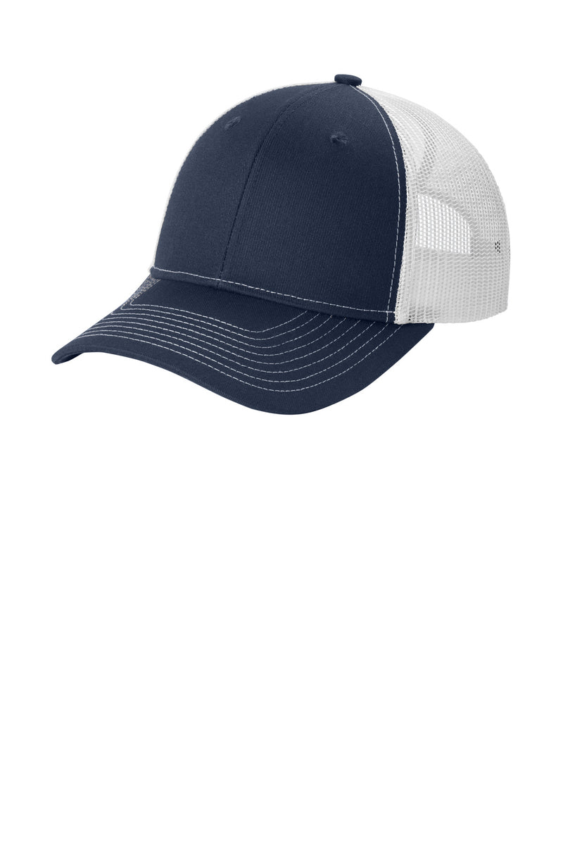 Load image into Gallery viewer, Port Authority Snapback Ponytail Trucker Cap LC111
