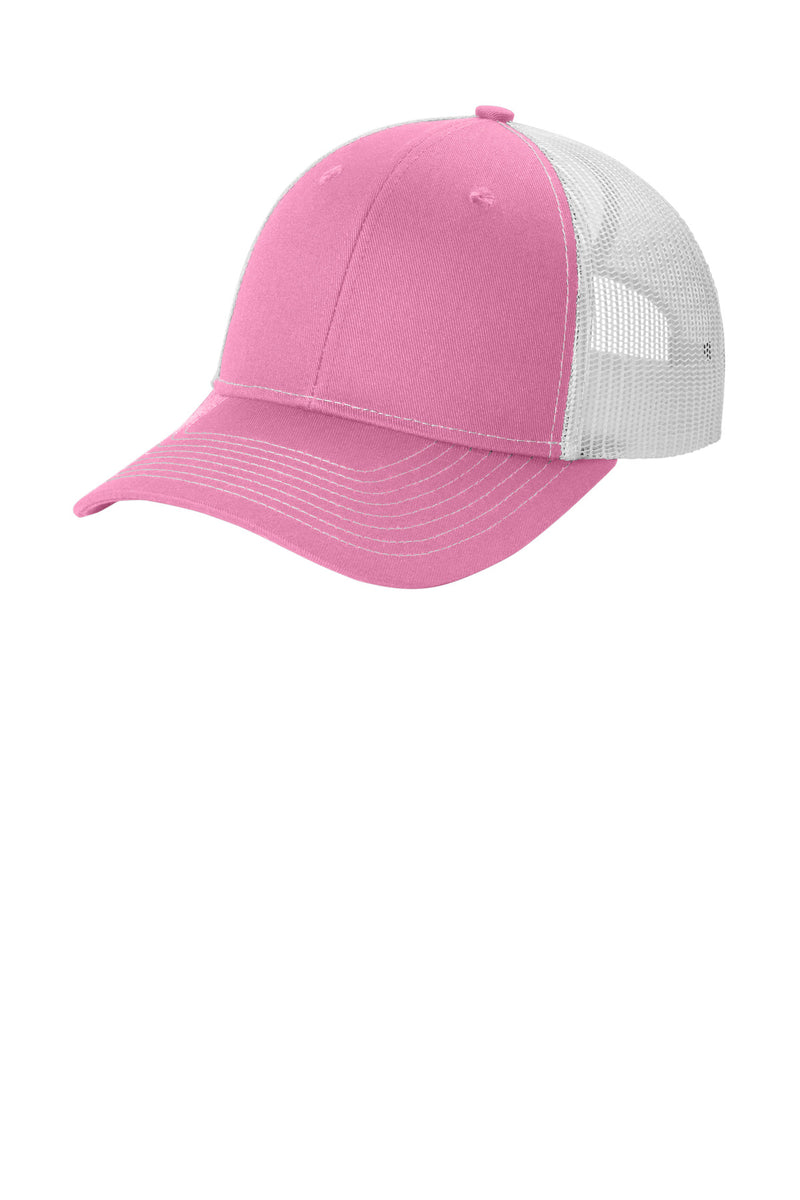 Load image into Gallery viewer, Port Authority Snapback Ponytail Trucker Cap LC111
