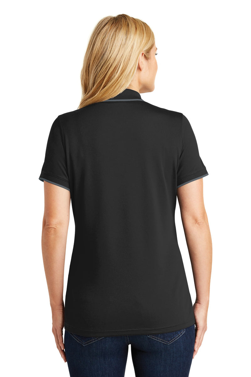 Load image into Gallery viewer, Port Authority Women&#39;s Dry Zone UV Micro-Mesh Tipped Polo. LK111
