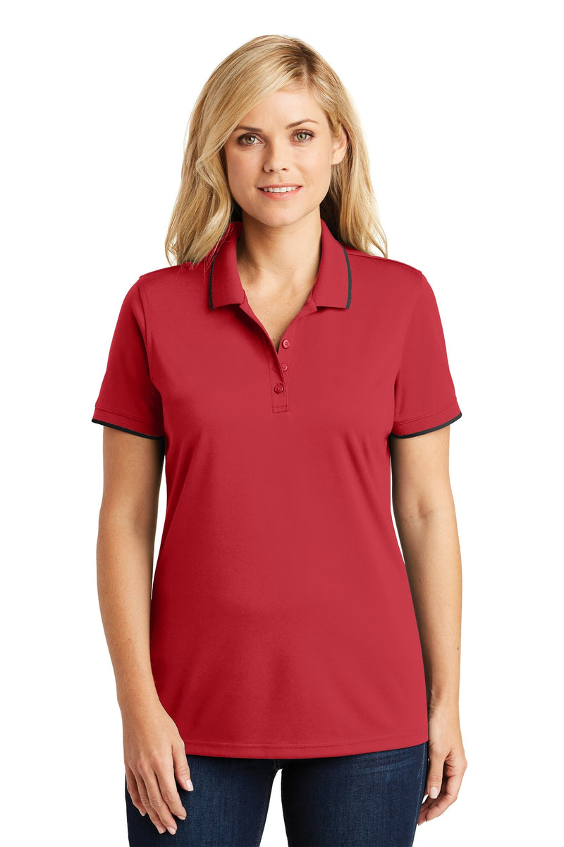 Load image into Gallery viewer, Port Authority Women&#39;s Dry Zone UV Micro-Mesh Tipped Polo. LK111
