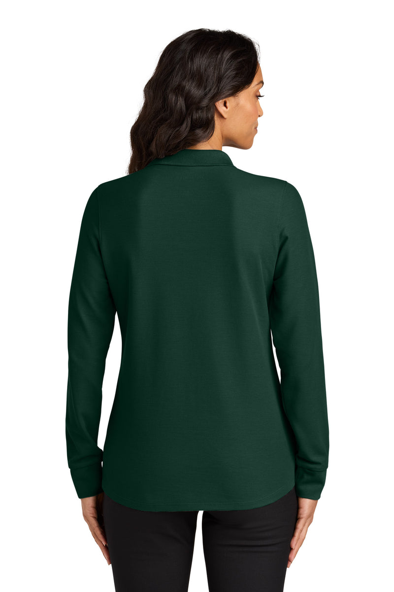 Load image into Gallery viewer, Port Authority Women&#39;s Wearever Signature Pique Long Sleeve Polo LK200LS
