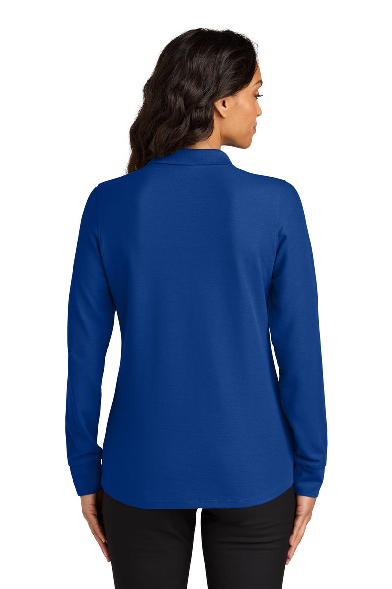 Load image into Gallery viewer, Port Authority Women&#39;s Wearever Signature Pique Long Sleeve Polo LK200LS
