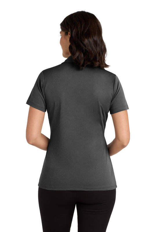 Port Authority  Women's Heathered Silk Touch  Performance Polo. LK542