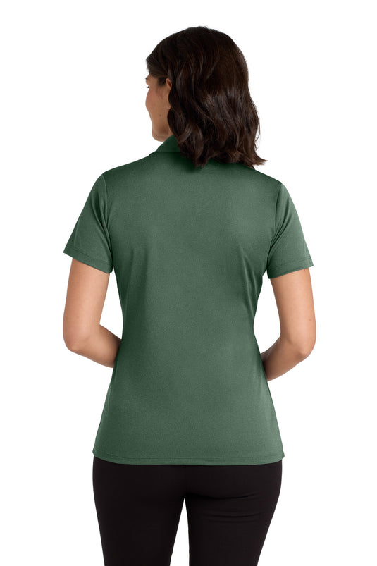 Port Authority  Women's Heathered Silk Touch  Performance Polo. LK542
