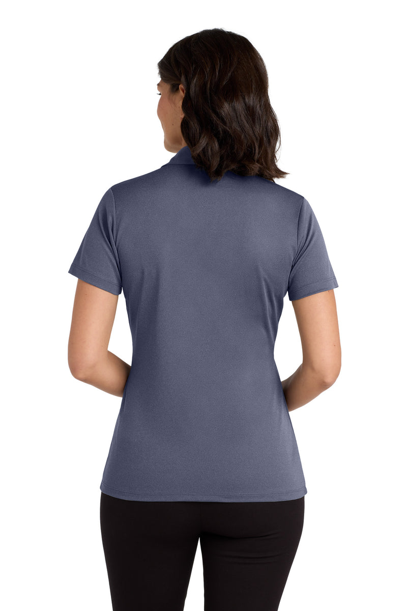Load image into Gallery viewer, Port Authority  Women&#39;s Heathered Silk Touch  Performance Polo. LK542

