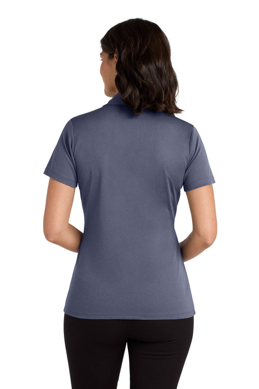 Port Authority  Women's Heathered Silk Touch  Performance Polo. LK542