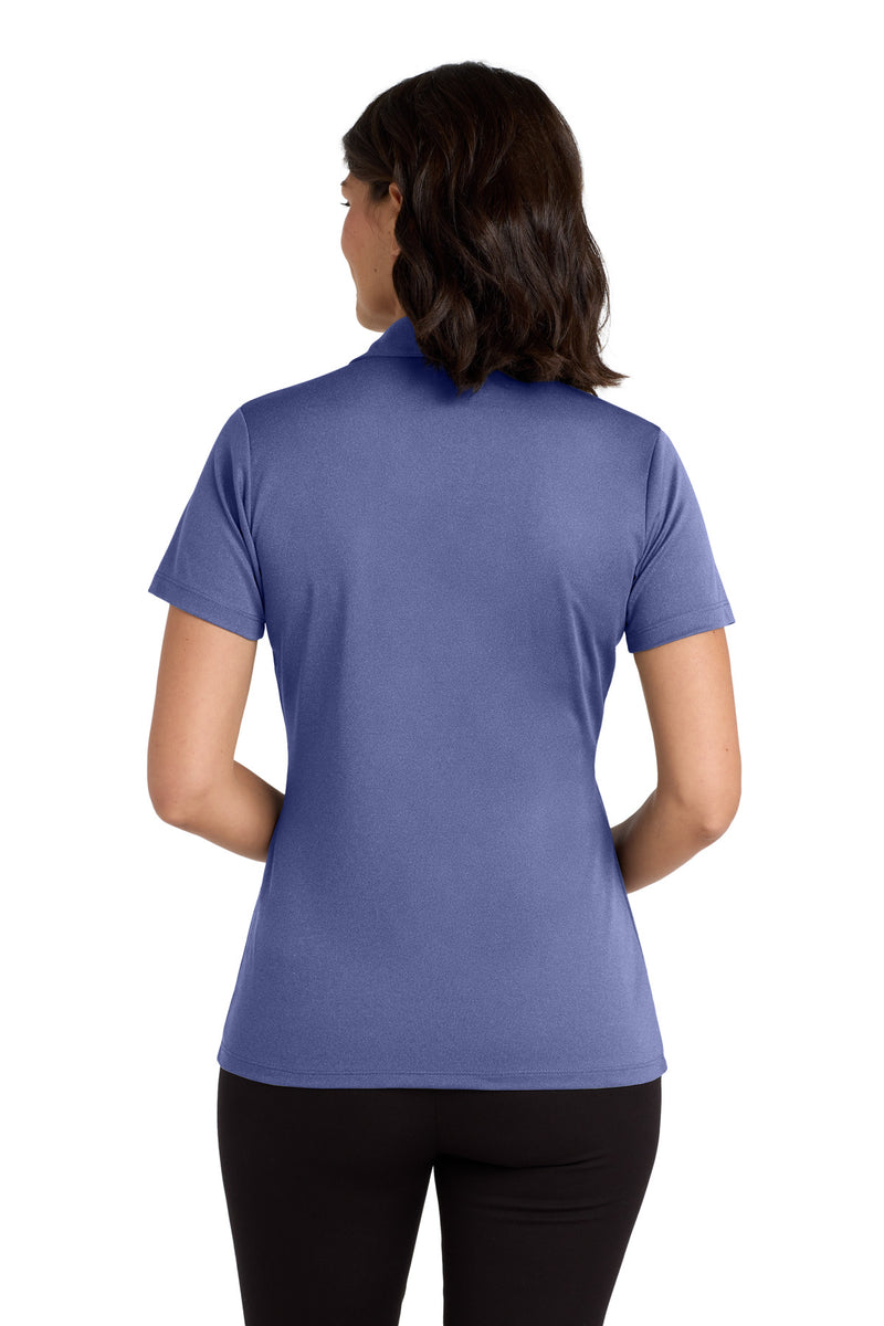 Load image into Gallery viewer, Port Authority  Women&#39;s Heathered Silk Touch  Performance Polo. LK542
