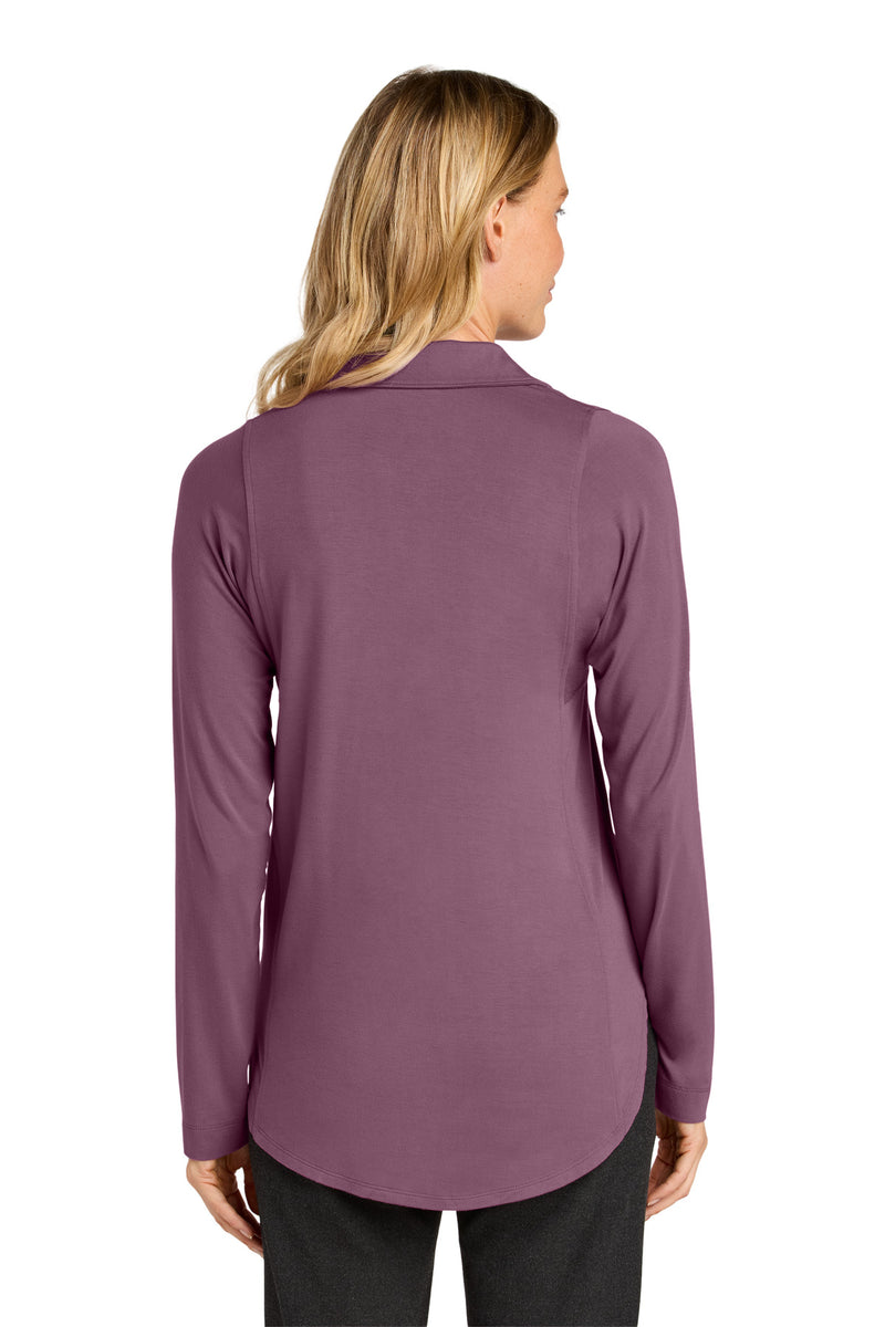 Load image into Gallery viewer, Port Authority Women&#39;s Luxe Knit Button Tunic LK5602
