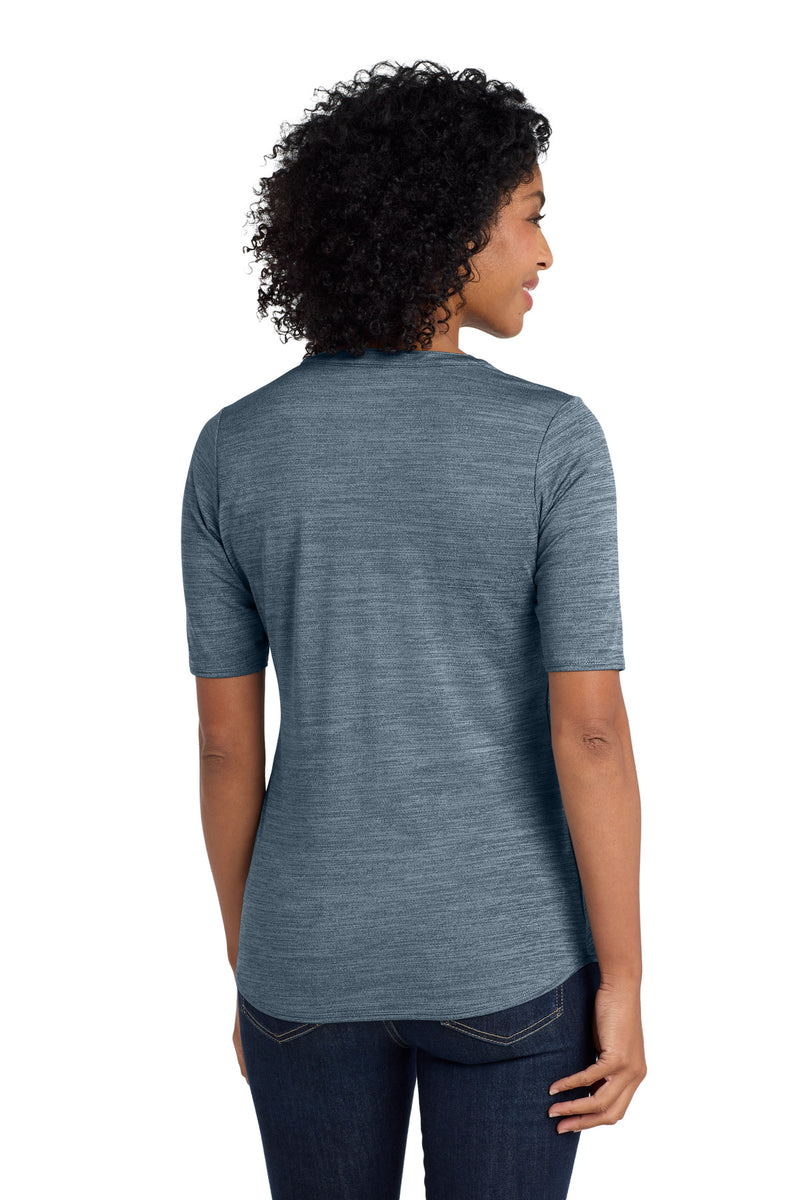 Load image into Gallery viewer, Port Authority  Women&#39;s Stretch Heather Open Neck Top  LK583

