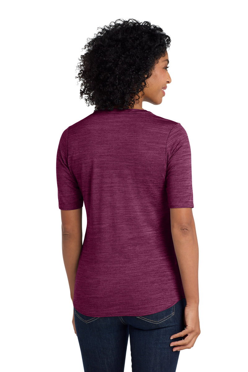 Load image into Gallery viewer, Port Authority  Women&#39;s Stretch Heather Open Neck Top  LK583
