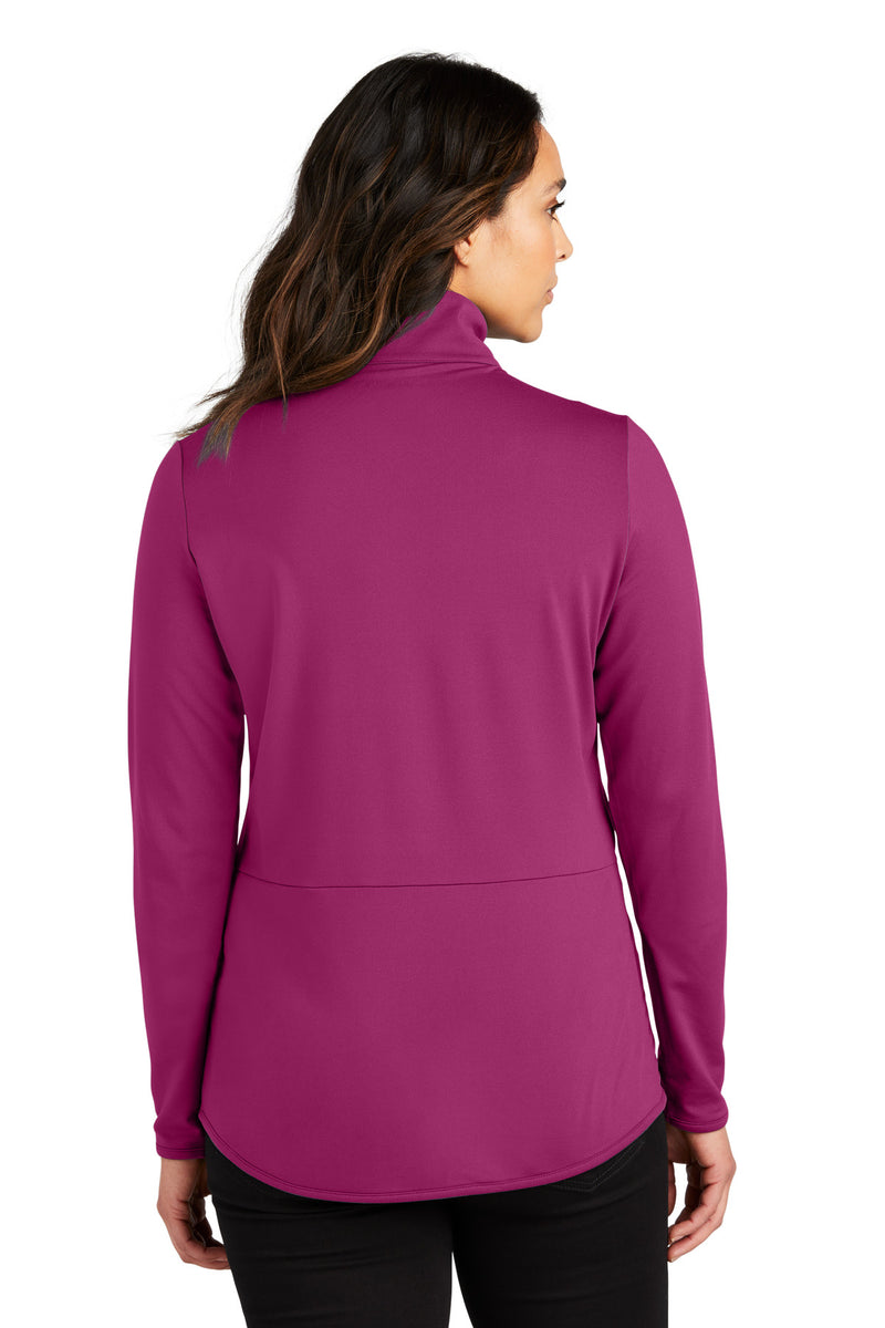 Load image into Gallery viewer, Port Authority Women&#39;s Accord Stretch Fleece Full-Zip LK595
