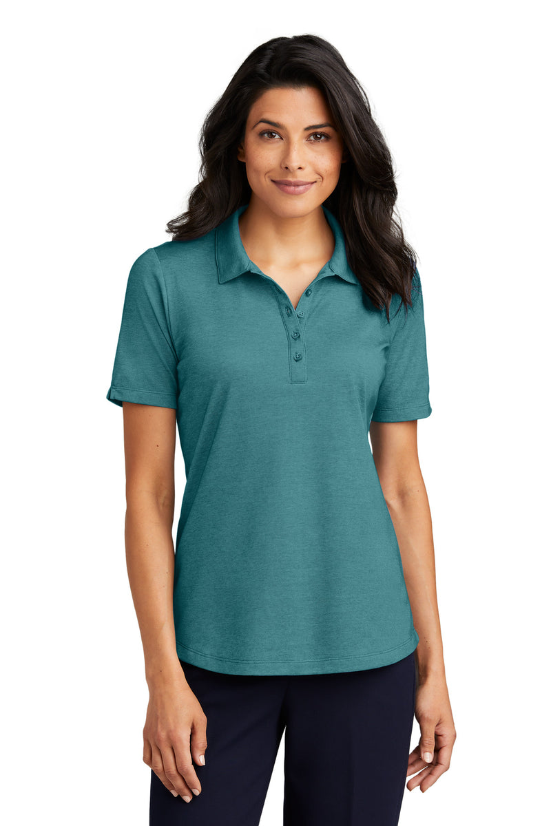 Load image into Gallery viewer, Port Authority Women&#39;s Fine Pique Blend Polo LK830
