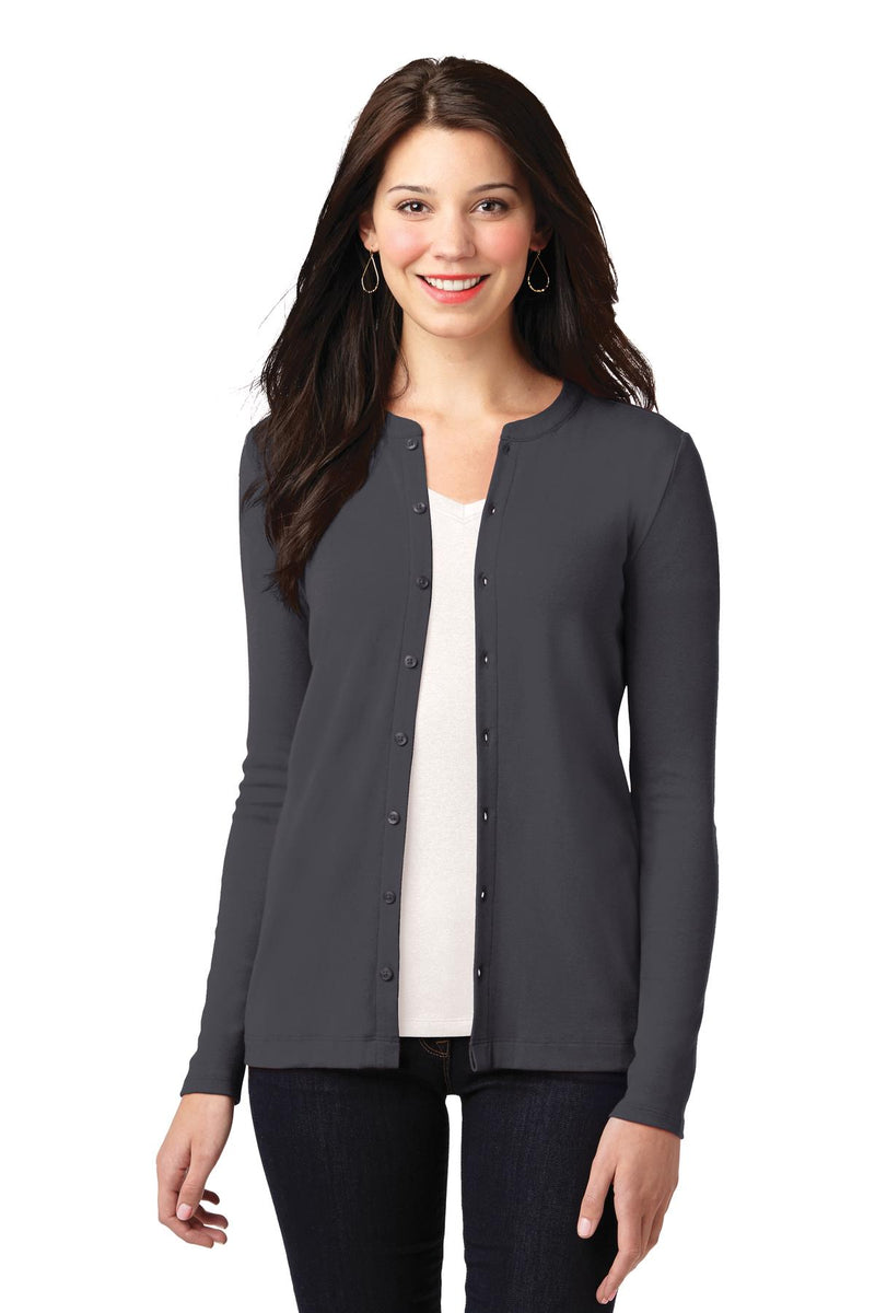 Load image into Gallery viewer, Port Authority Women&#39;s Concept Stretch Button-Front Cardigan. LM1008
