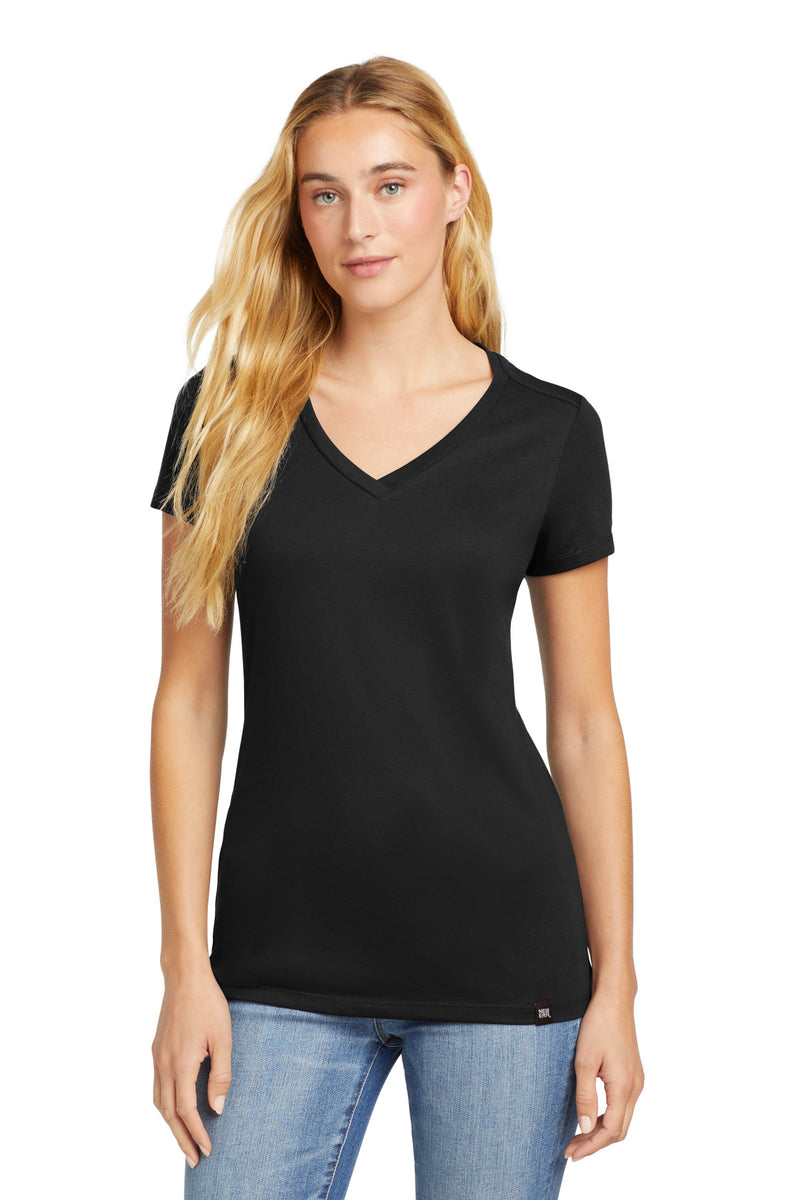 Load image into Gallery viewer, New Era  Women&#39;s Heritage Blend V-Neck Tee. LNEA101
