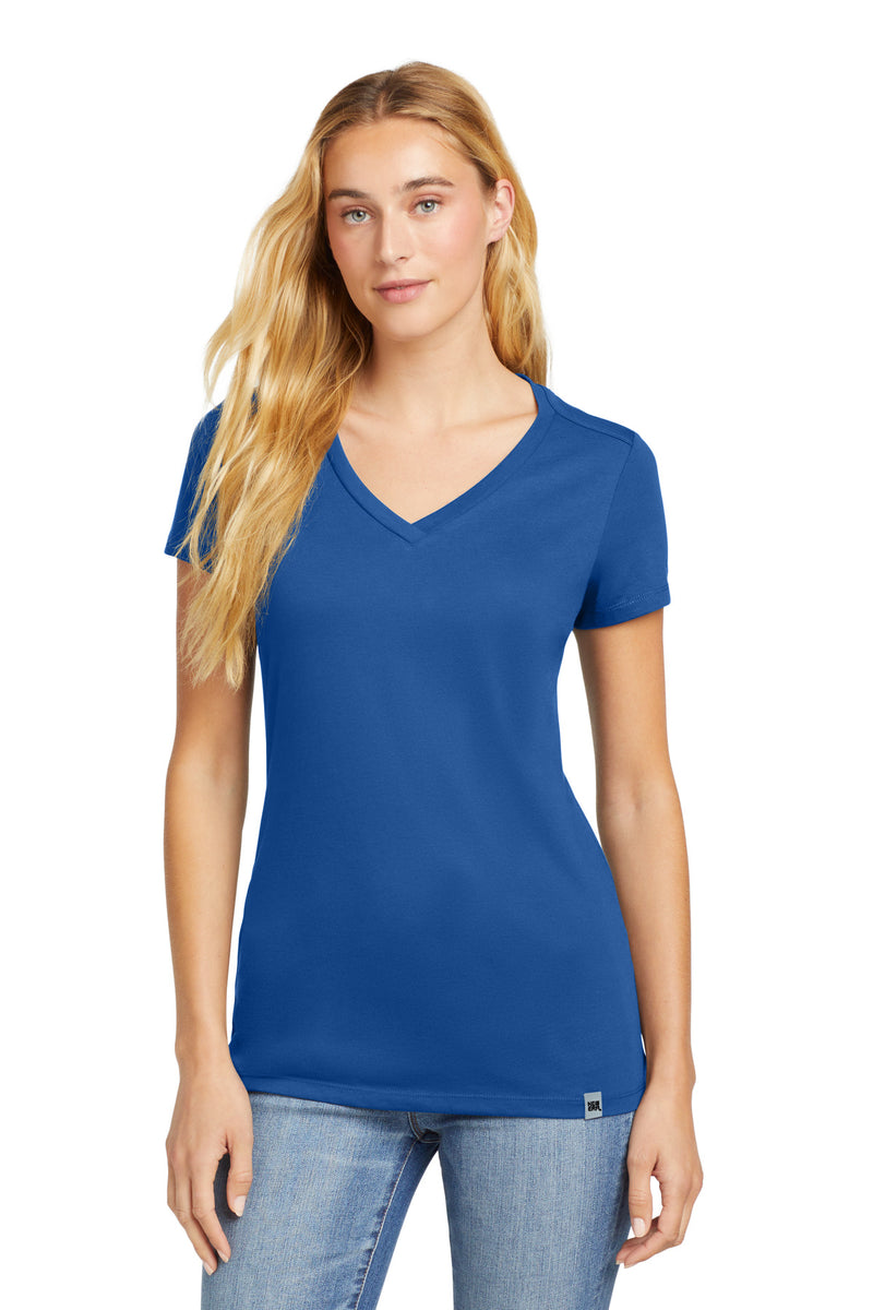 Load image into Gallery viewer, New Era  Women&#39;s Heritage Blend V-Neck Tee. LNEA101
