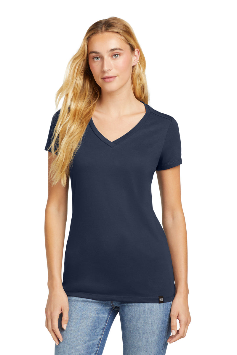 Load image into Gallery viewer, New Era  Women&#39;s Heritage Blend V-Neck Tee. LNEA101
