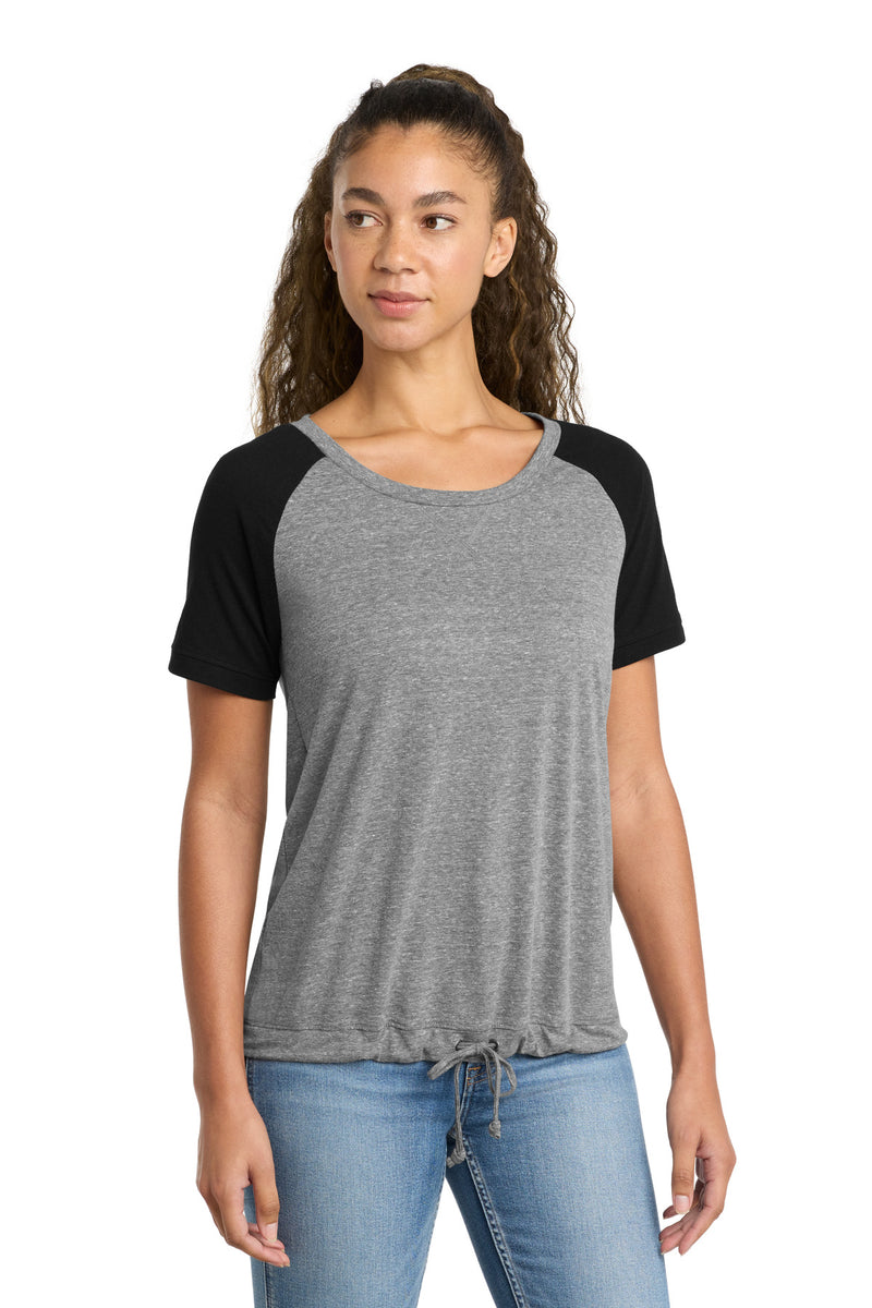Load image into Gallery viewer, New Era  Women&#39;s Tri-Blend Performance Cinch Tee. LNEA133
