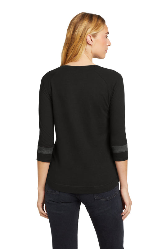 New Era  Women's Tri-Blend 3/4-Sleeve Tee LNEA136