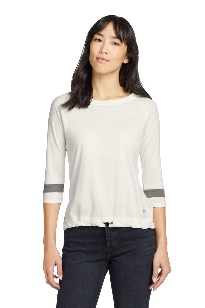Load image into Gallery viewer, New Era  Women&#39;s Tri-Blend 3/4-Sleeve Tee LNEA136
