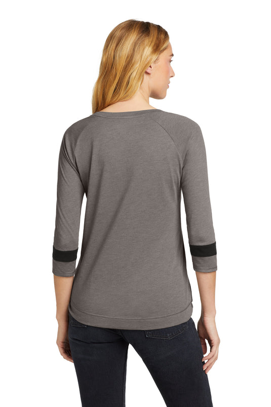New Era  Women's Tri-Blend 3/4-Sleeve Tee LNEA136