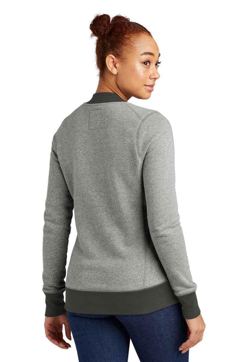 Load image into Gallery viewer, New Era Women&#39;s French Terry Baseball Full-Zip. LNEA503
