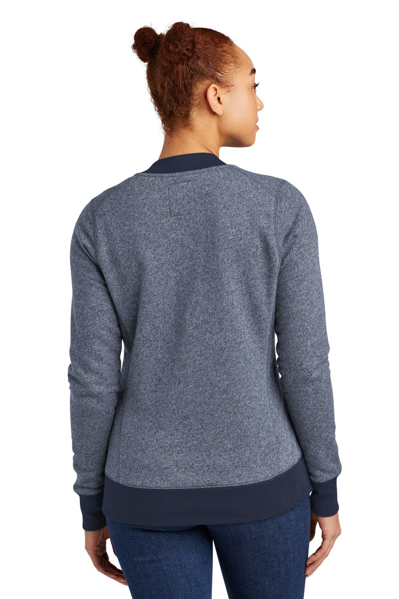 Load image into Gallery viewer, New Era Women&#39;s French Terry Baseball Full-Zip. LNEA503
