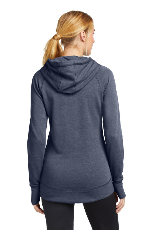 New Era  Women's Tri-Blend Fleece Pullover Hoodie. LNEA510