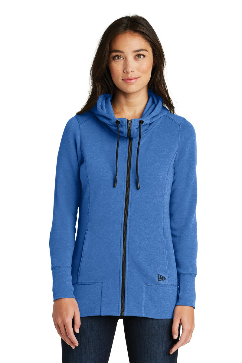 Load image into Gallery viewer, New Era  Women&#39;s Tri-Blend Fleece Full-Zip Hoodie. LNEA511
