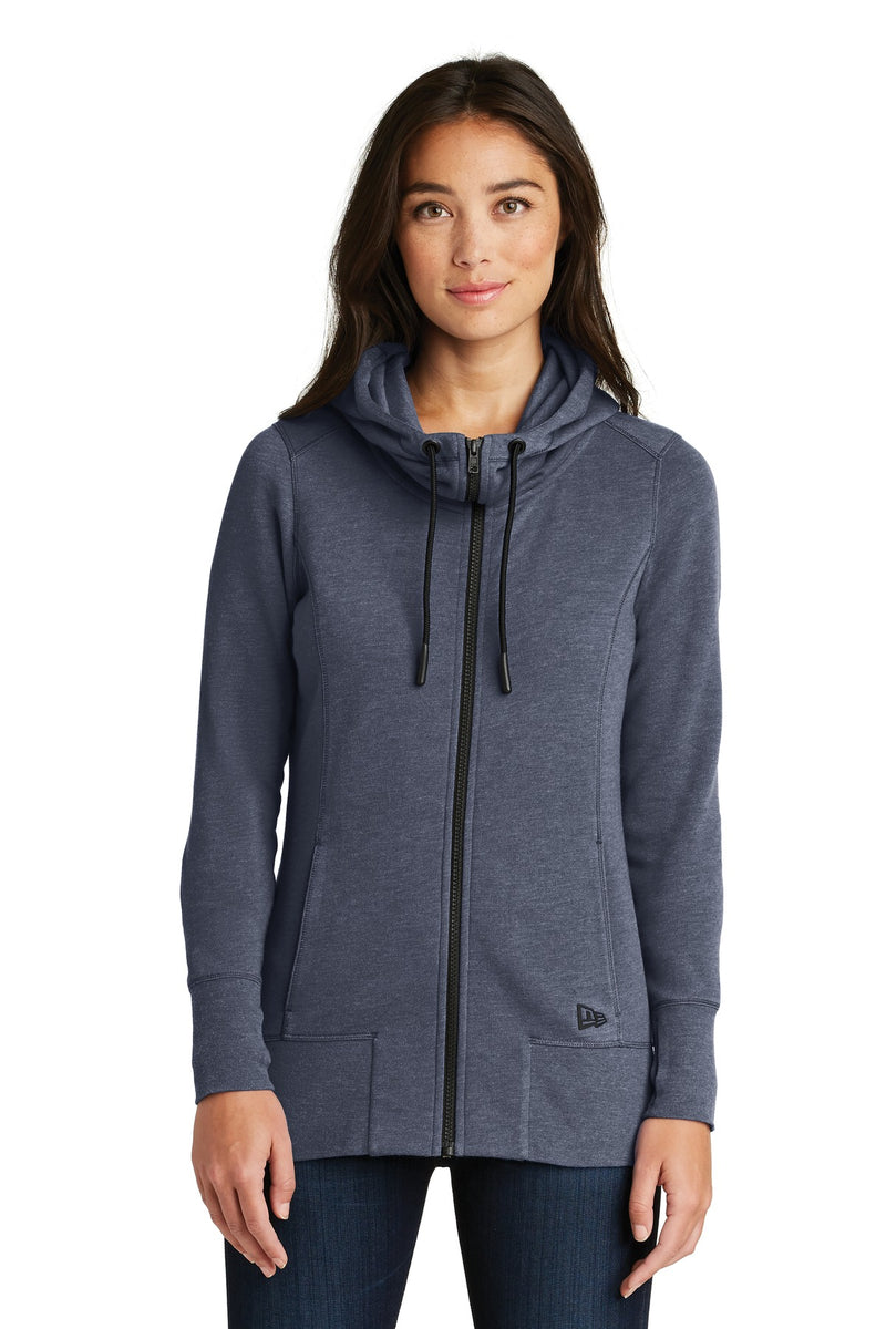 Load image into Gallery viewer, New Era  Women&#39;s Tri-Blend Fleece Full-Zip Hoodie. LNEA511
