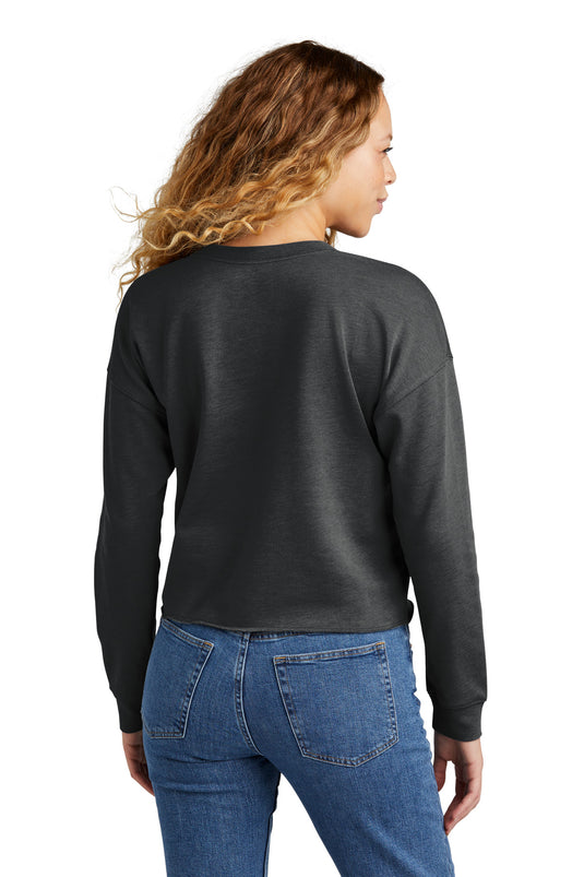 New Era Women's Tri-Blend Fleece Crop Crew LNEA514