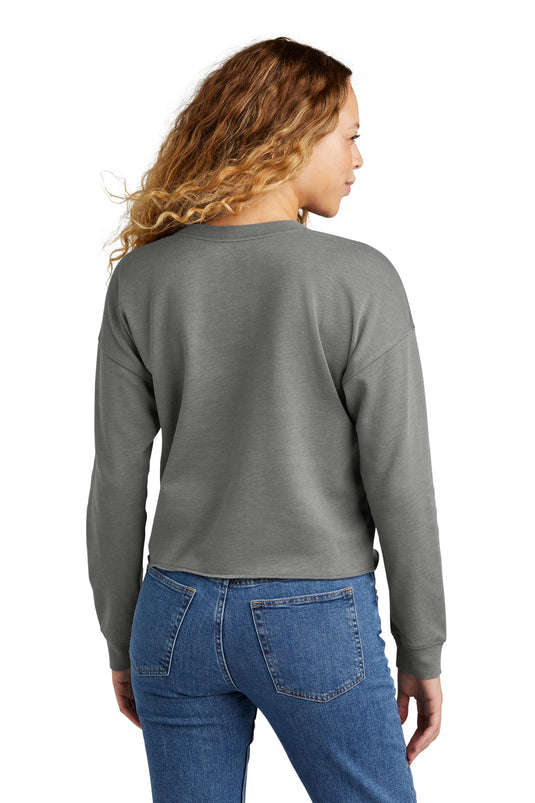 New Era Women's Tri-Blend Fleece Crop Crew LNEA514