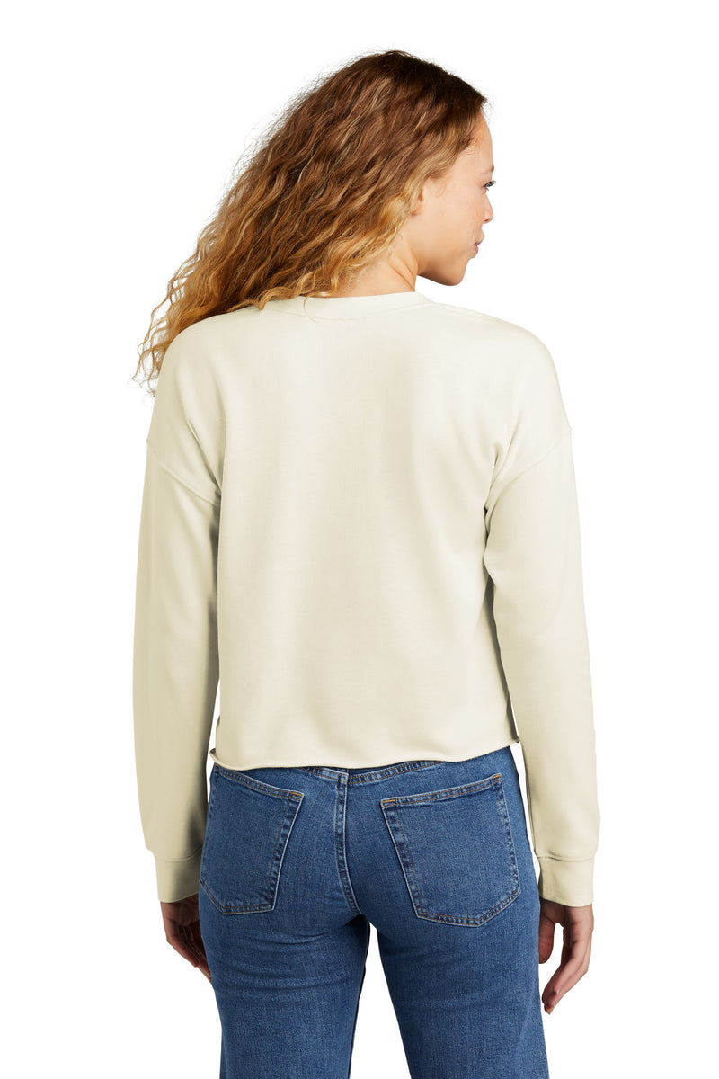Load image into Gallery viewer, New Era Women&#39;s Tri-Blend Fleece Crop Crew LNEA514
