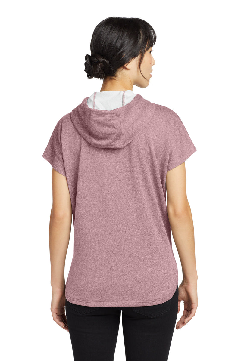 Load image into Gallery viewer, New Era  Women&#39;s Performance Terry Short Sleeve Hoodie LNEA533
