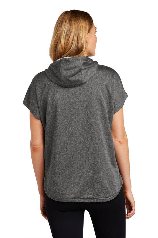 New Era  Women's Performance Terry Short Sleeve Hoodie LNEA533