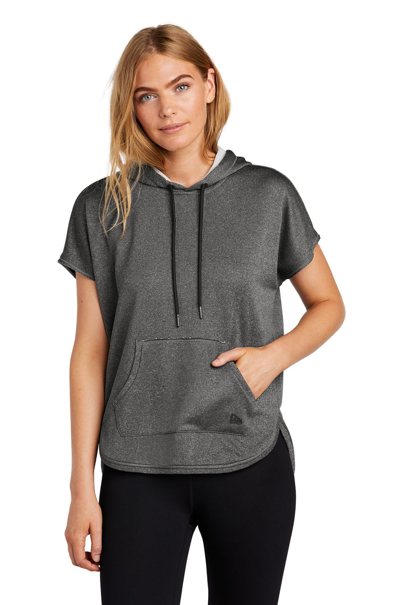 Load image into Gallery viewer, New Era  Women&#39;s Performance Terry Short Sleeve Hoodie LNEA533
