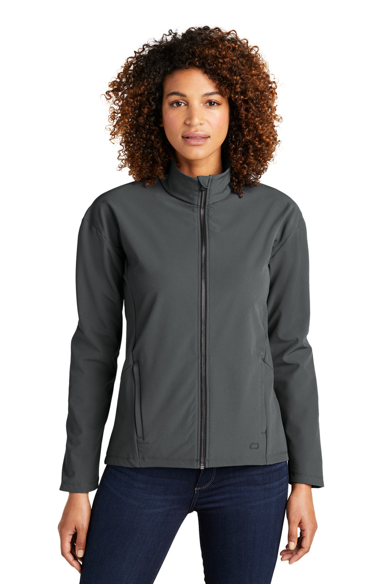 Load image into Gallery viewer, OGIO Women&#39;s Commuter Full-Zip Soft Shell LOG755
