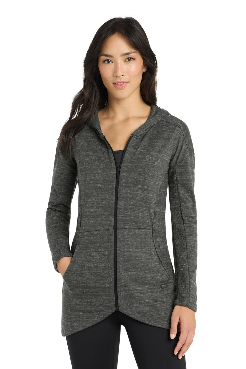Load image into Gallery viewer, OGIO Women&#39;s Flux Full-Zip Hoodie LOG823
