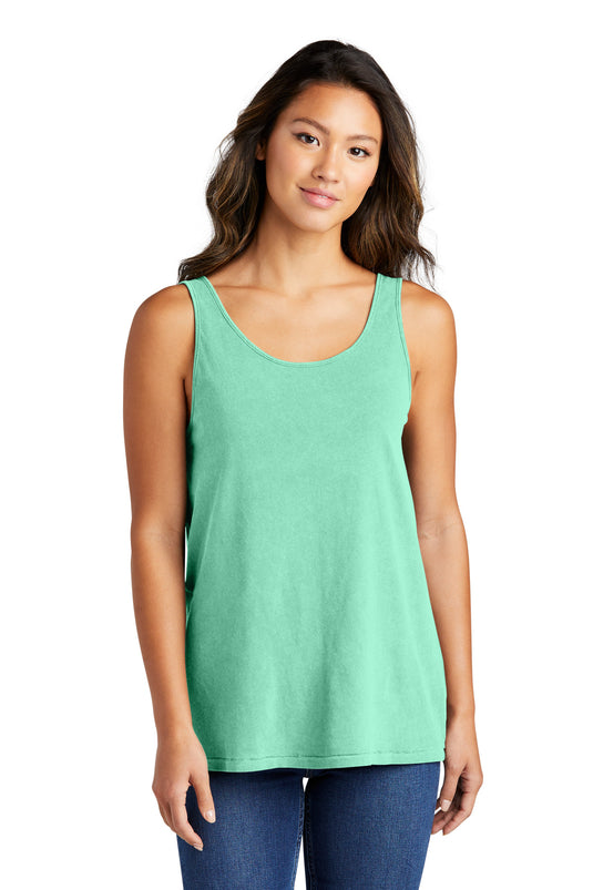 Port & Co Women's Beach Wash Garment-Dyed Tank LPC099TT