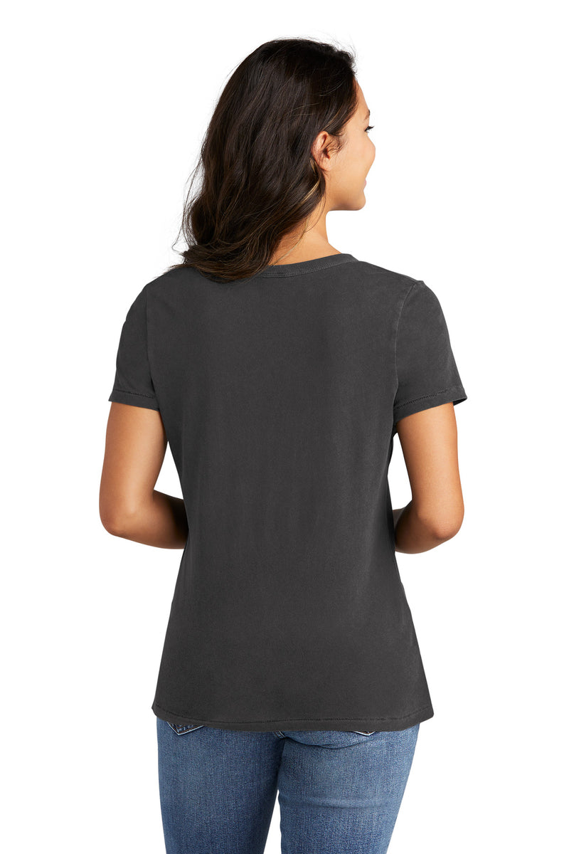 Load image into Gallery viewer, Port &amp; Co Women&#39;s Beach Wash Garment-Dyed V-Neck Tee LPC099V
