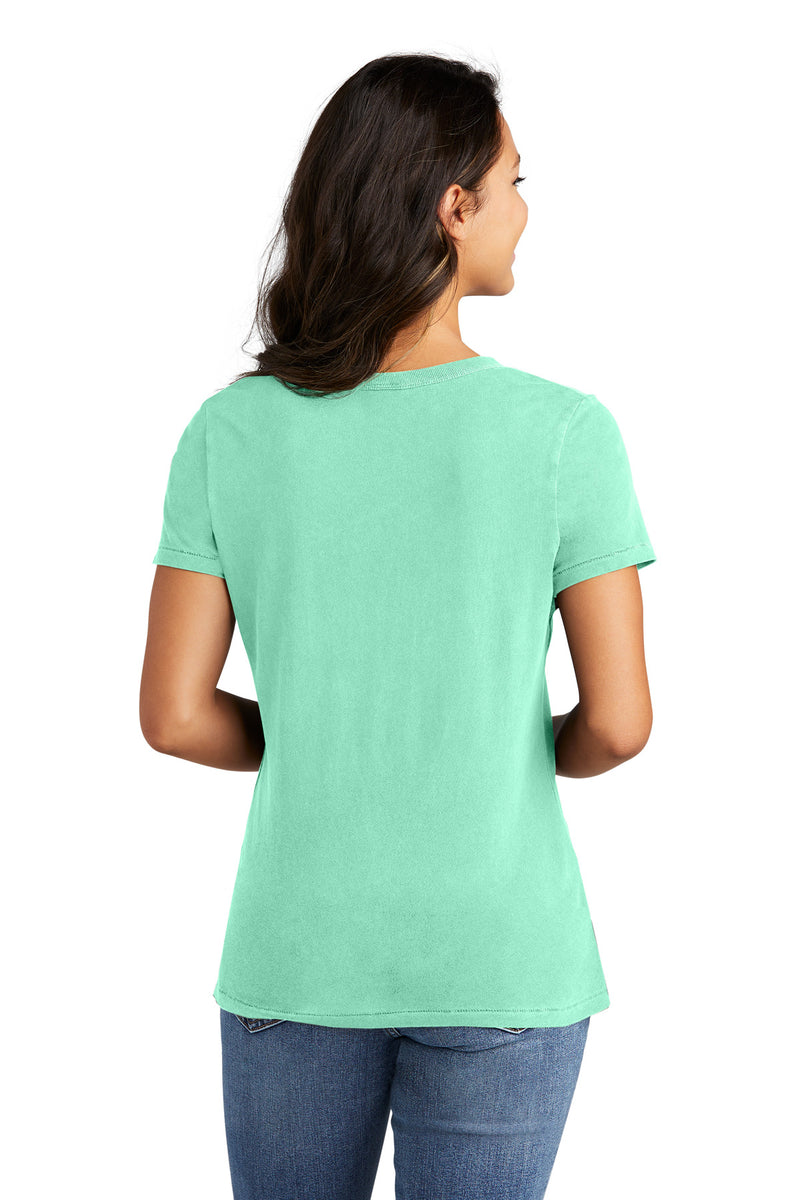 Load image into Gallery viewer, Port &amp; Co Women&#39;s Beach Wash Garment-Dyed V-Neck Tee LPC099V
