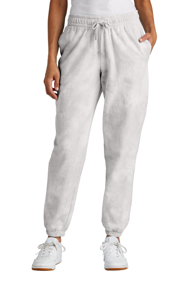 Load image into Gallery viewer, Port &amp; Co Women&#39;s Beach Wash Cloud Tie-Dye Sweatpant LPC140P
