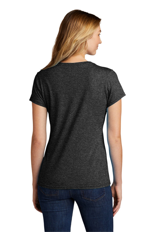 Port & Co Women's Tri-Blend V-Neck Tee. LPC330V