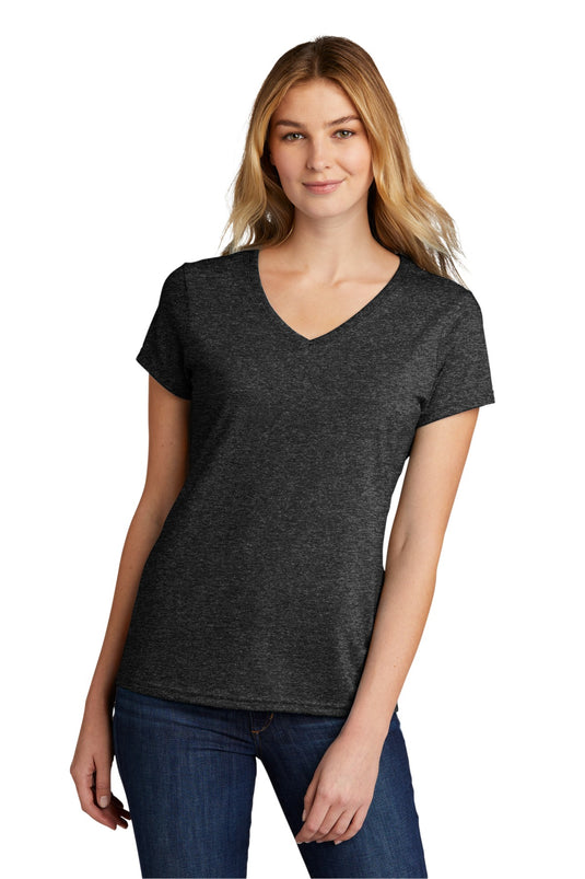 Port & Co Women's Tri-Blend V-Neck Tee. LPC330V